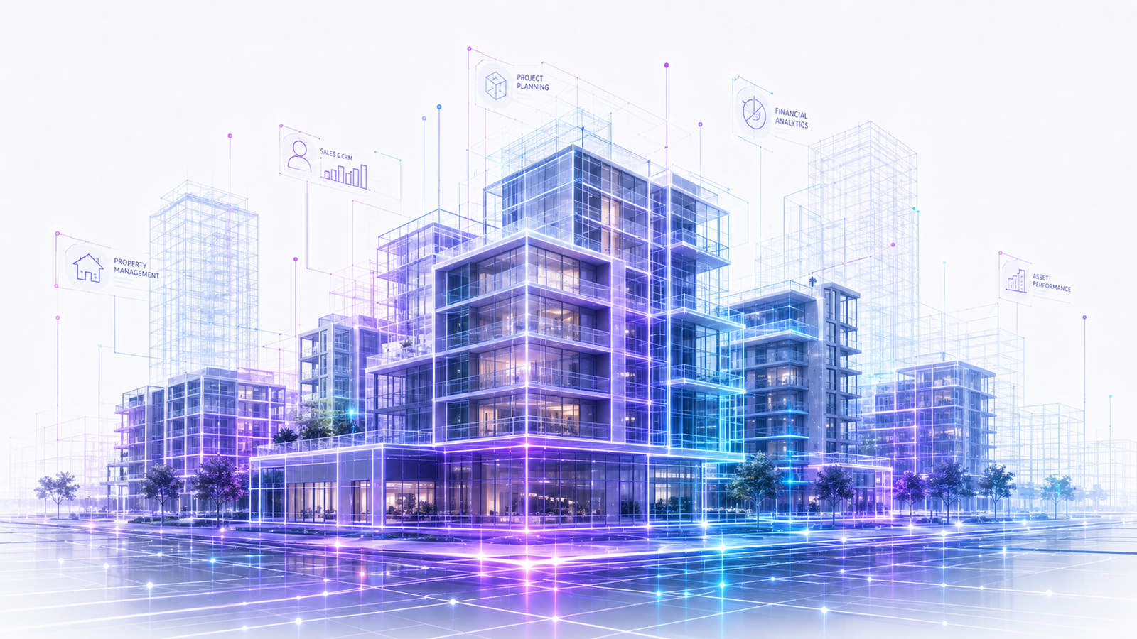 Connected real estate portfolio operations