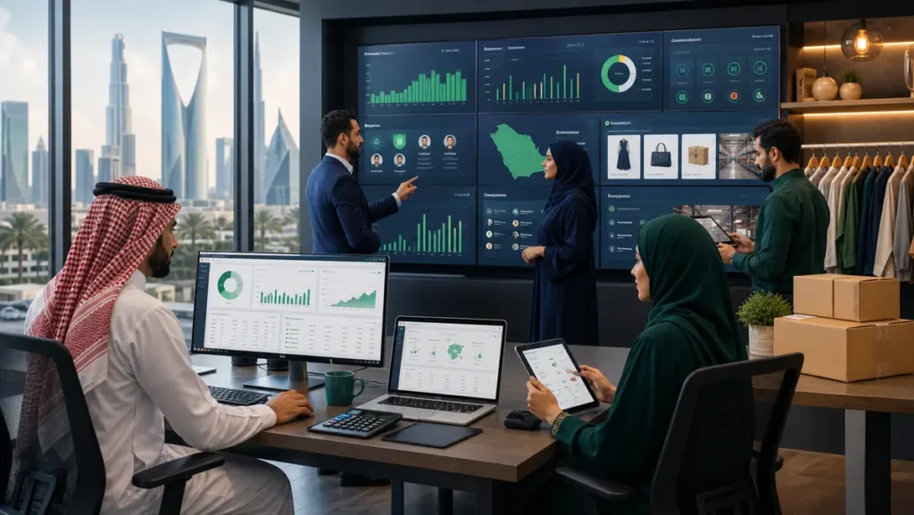 ERP for E-commerce in Saudi Arabia: Store, Inventory, and Invoicing