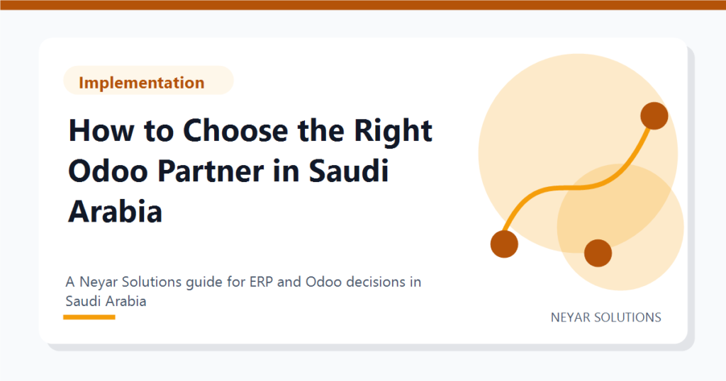 How to Choose the Right Odoo Partner in Saudi Arabia
