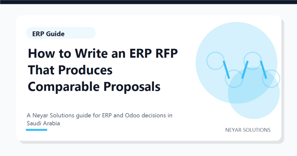 How to Write an ERP RFP That Produces Comparable Proposals
